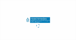 Desktop Screenshot of hotelamedeo.it